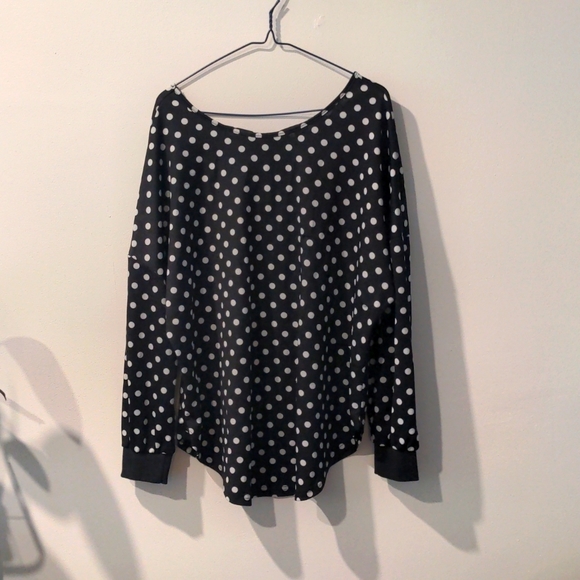Shein size 1x polka dot blouse - Picture 1 of 4